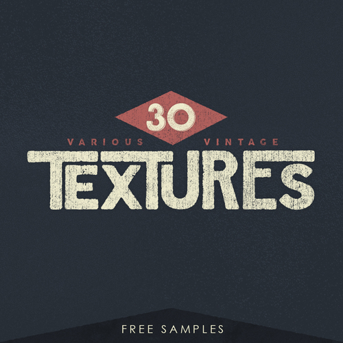 30 VARIOUS VINTAGE TEXTURES