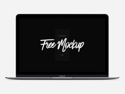 MacBook – 12 Scalable Mock-up