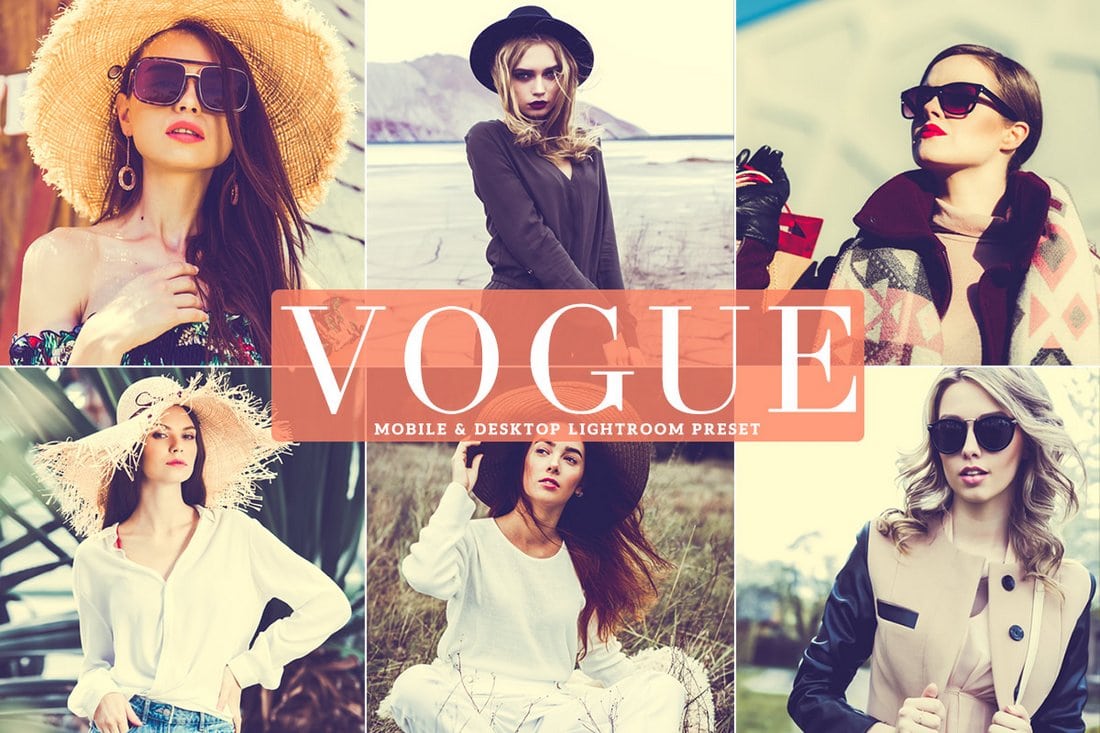 Vogue – Free Mobile & Desktop Lightroom Preset
