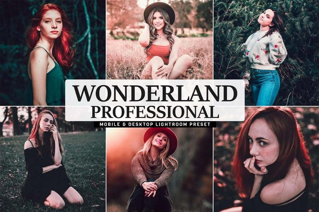 Wonderland Pro – Free Portrait Lightroom Preset
