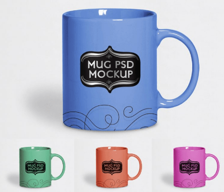 Free Tea Cup / Mug Mock-up PSD File