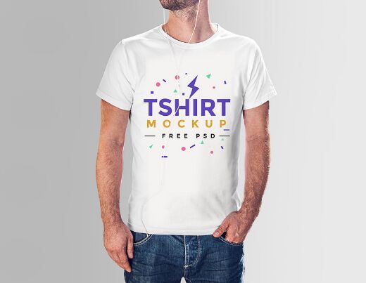 Free Tshirt Mockup PSD