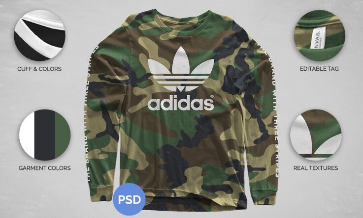 Free Longsleeve Mockup