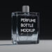 Free Transparent Perfume Bottle Mockup