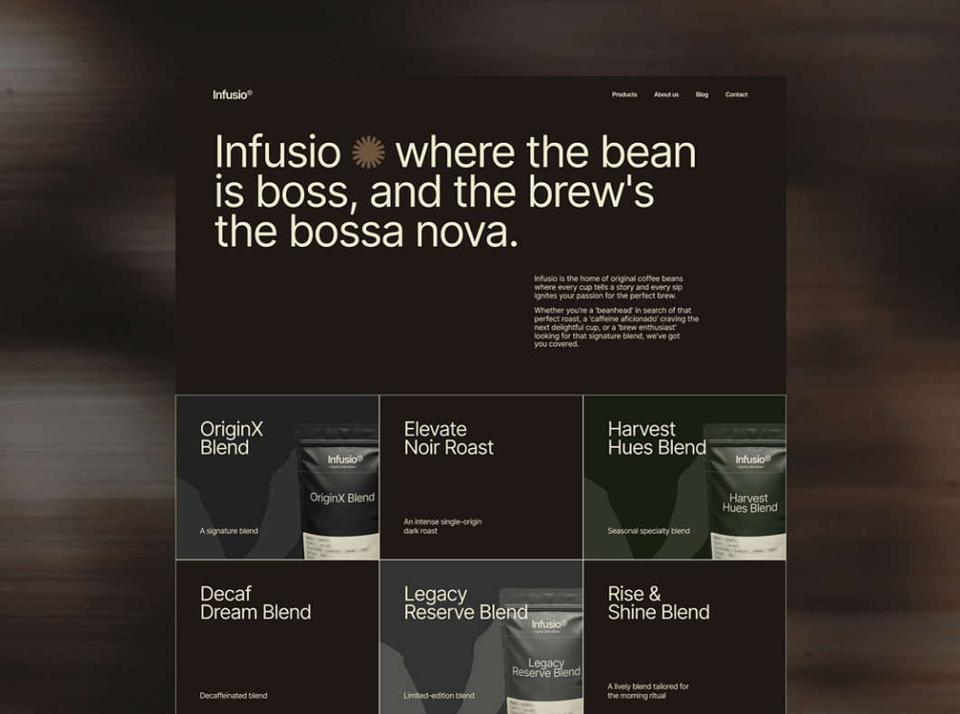 Coffee Shop Figma Template