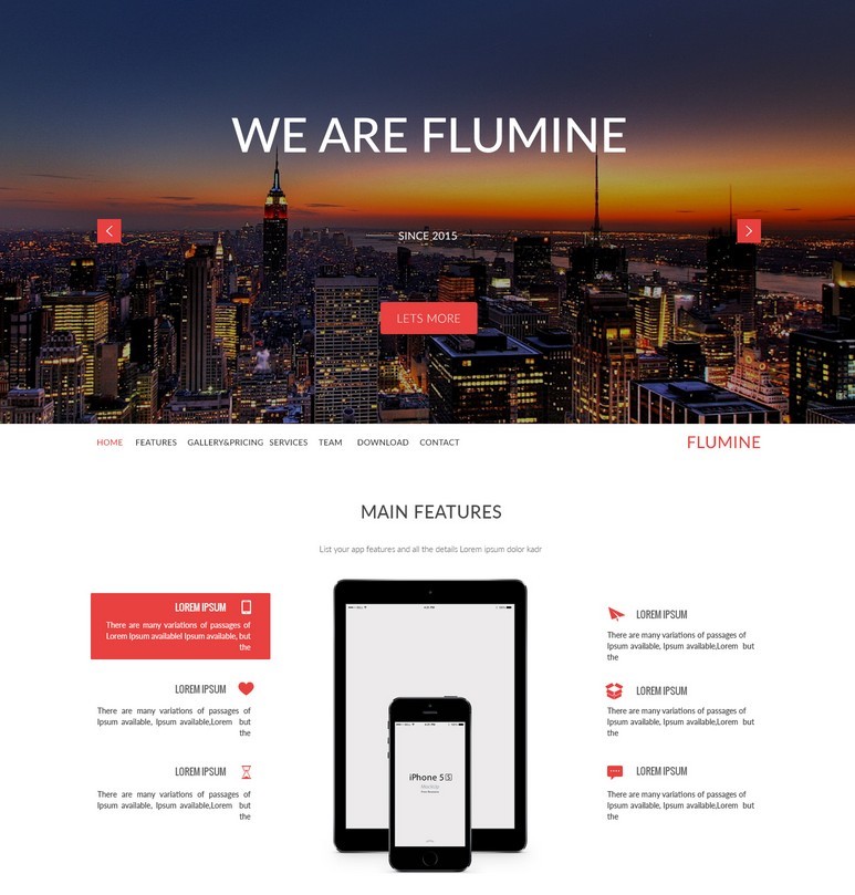 Multi-Purpose Landing Page