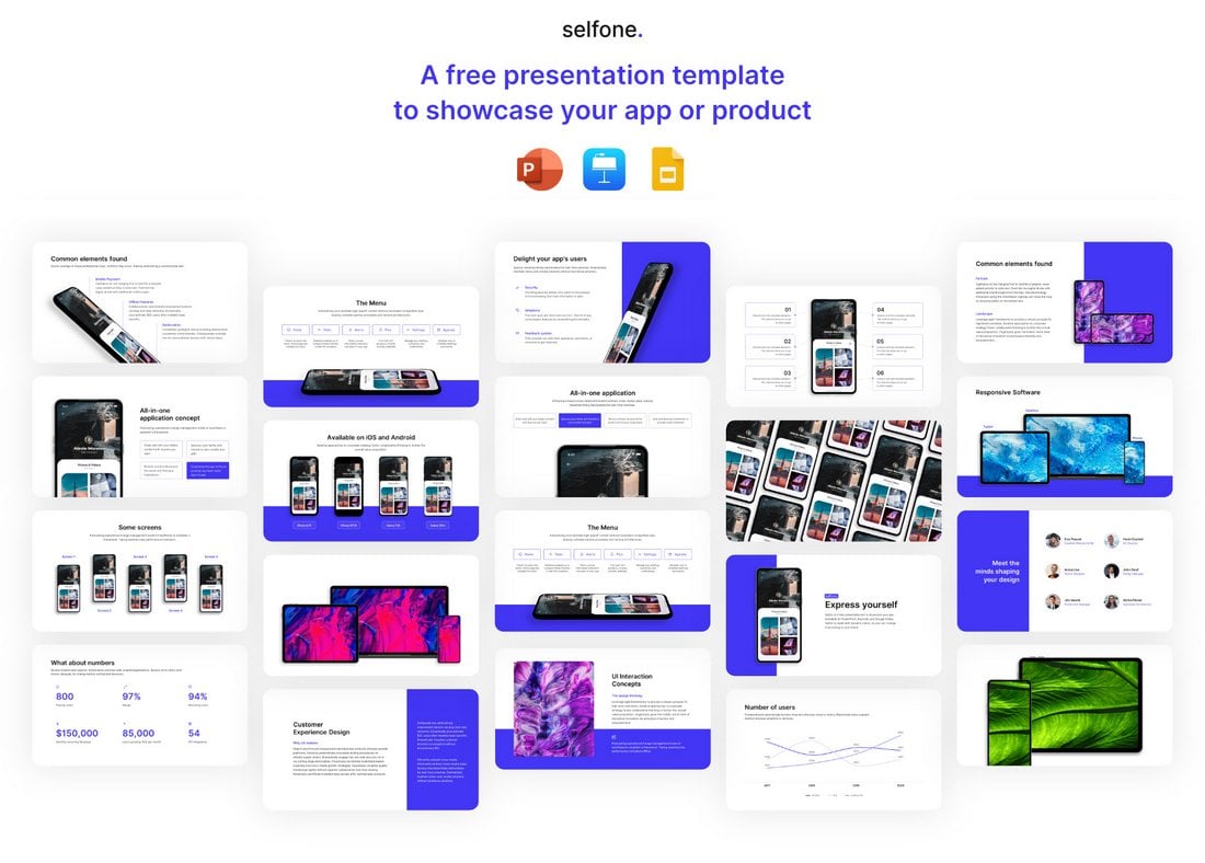 Selfone – Free Professional Presentation Template