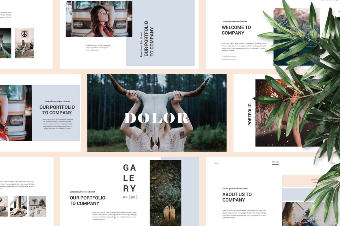 Dolor – Free Professional Presentation Template