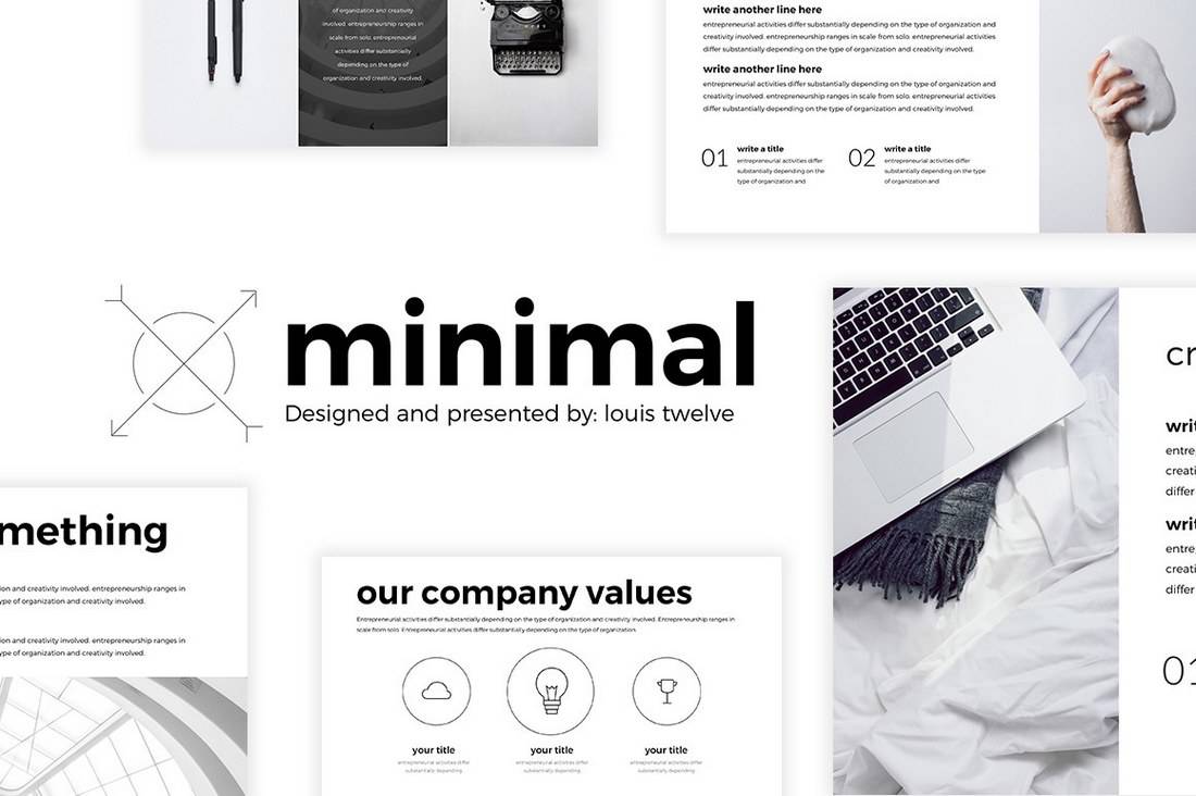 Minimal – Simple Free PowerPoint Template