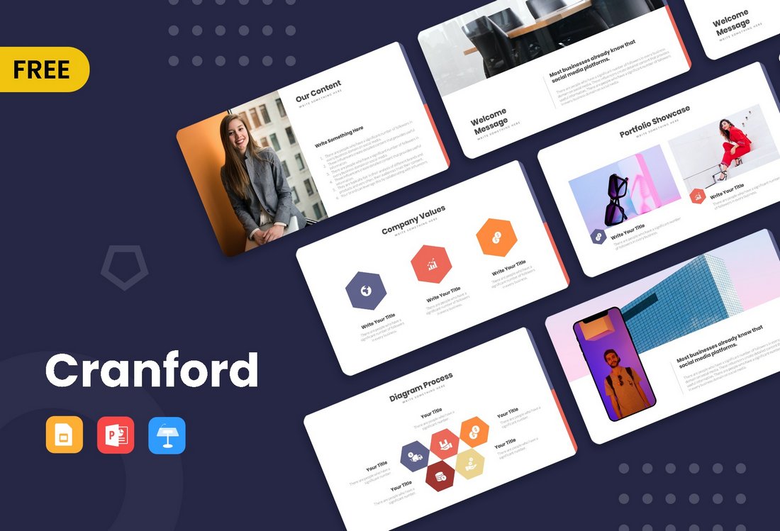 Cranford – Free Business Presentation PPT