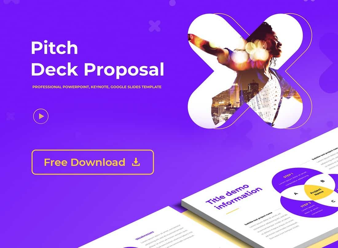 Pitch Deck – Free PowerPoint Presentation Template