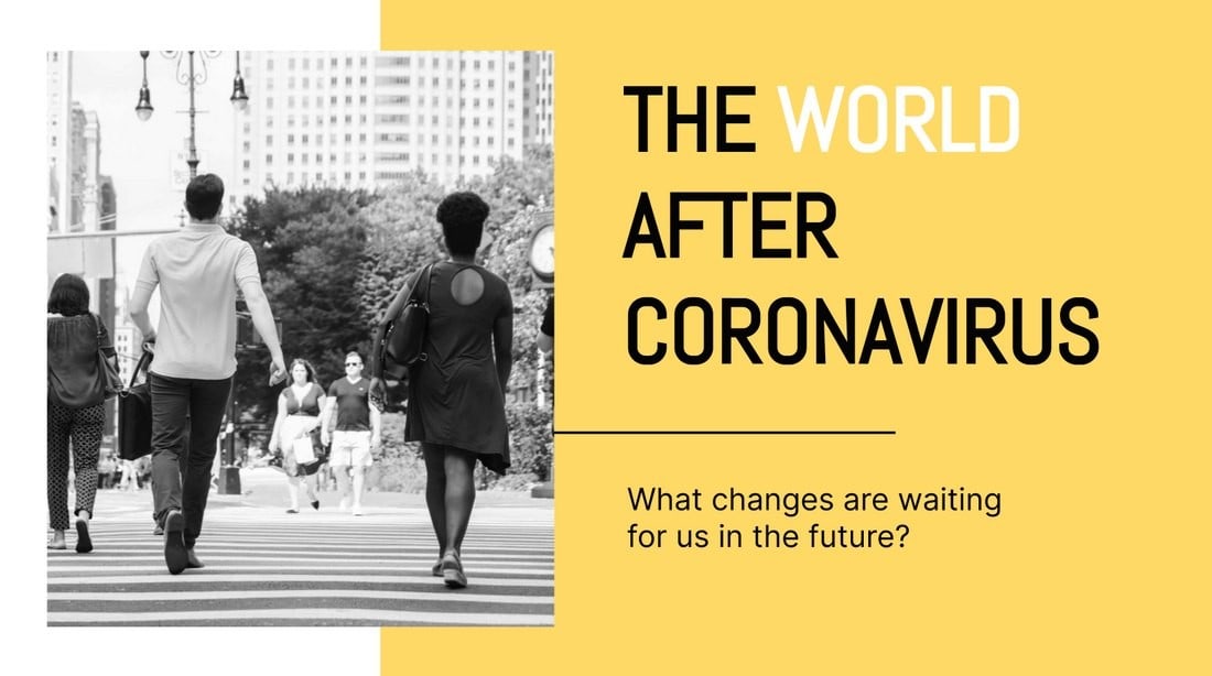 World After Corona Virus – Free PowerPoint Template