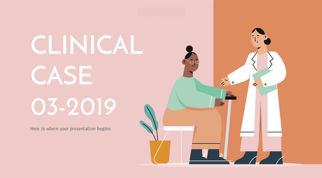 Clinical Case – Free Medical PowerPoint Template