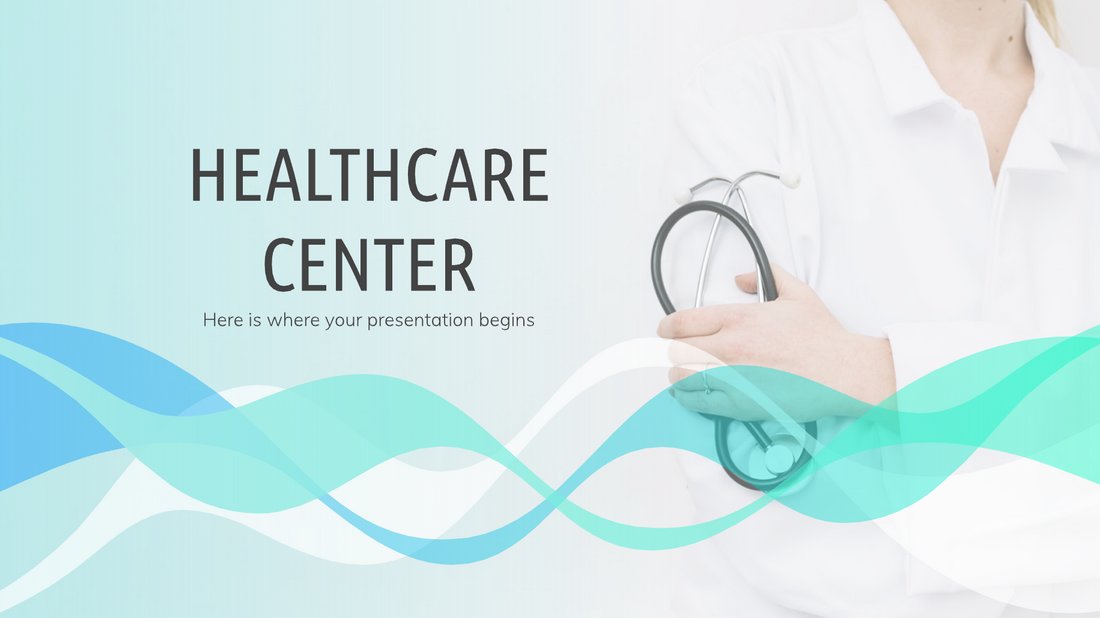 Healthcare Center – Free Medical PowerPoint Template