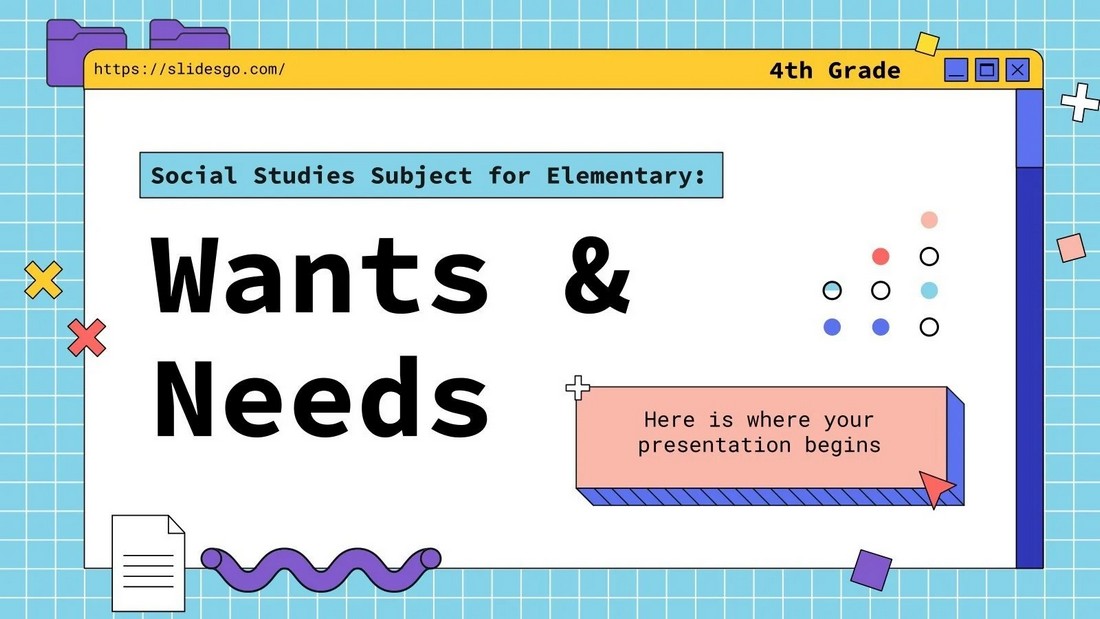 Free Social Studies for Elementary PowerPoint Template