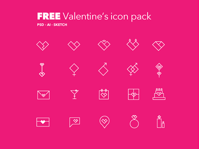 FREE Valentine’s Icon Pack