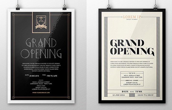 Grand Opening Flyer