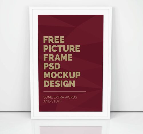 Artwork Frame PSD Mockup Vol5