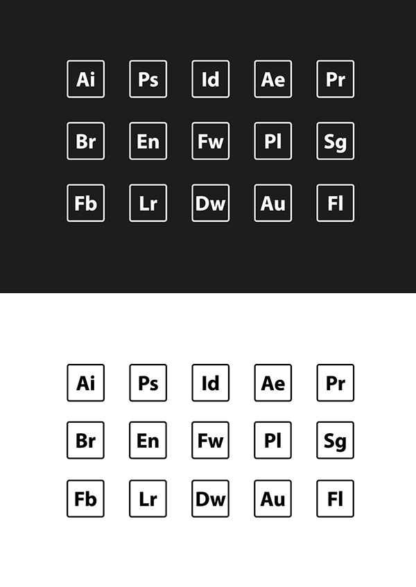 Adobe Icons – EPS & AI Freebies