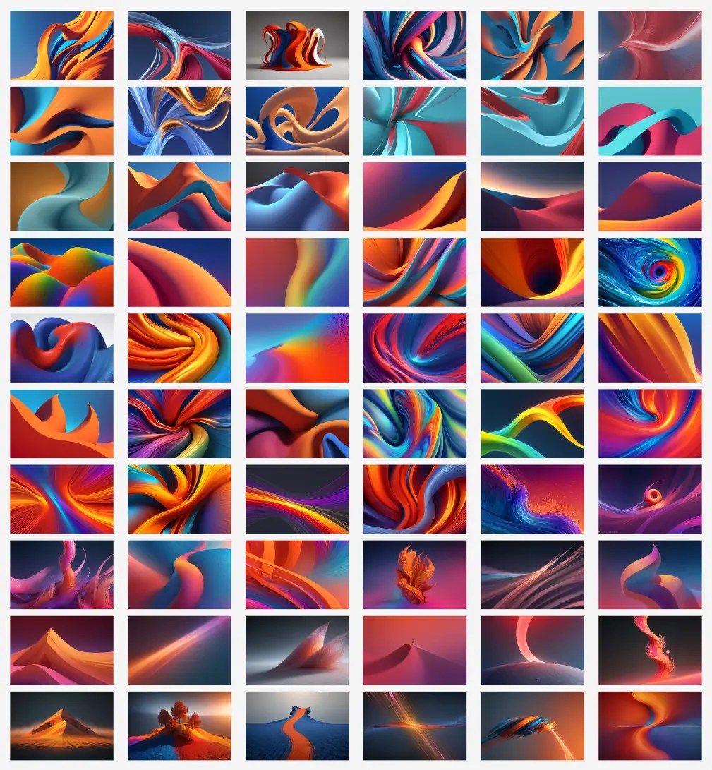 Spectra Abstrakte 3D Hintergründe