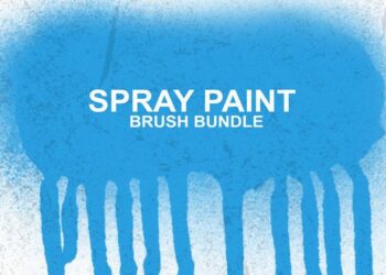 20+ Best Spray Paint Photoshop Brushes
