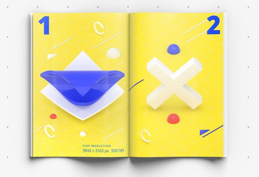 Free Magazine Mockup