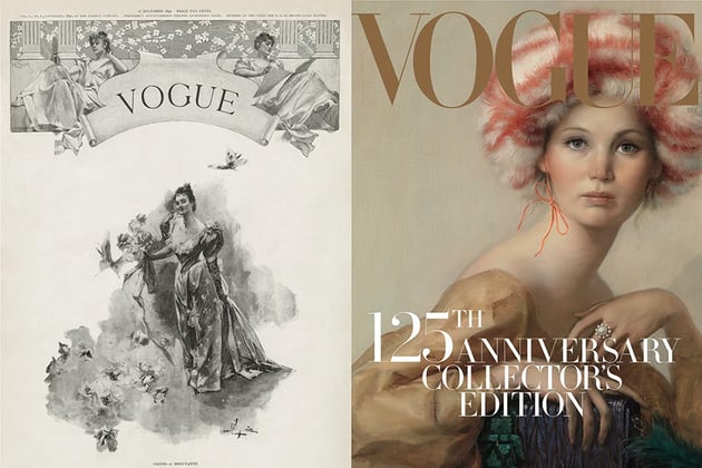 vogue logo history