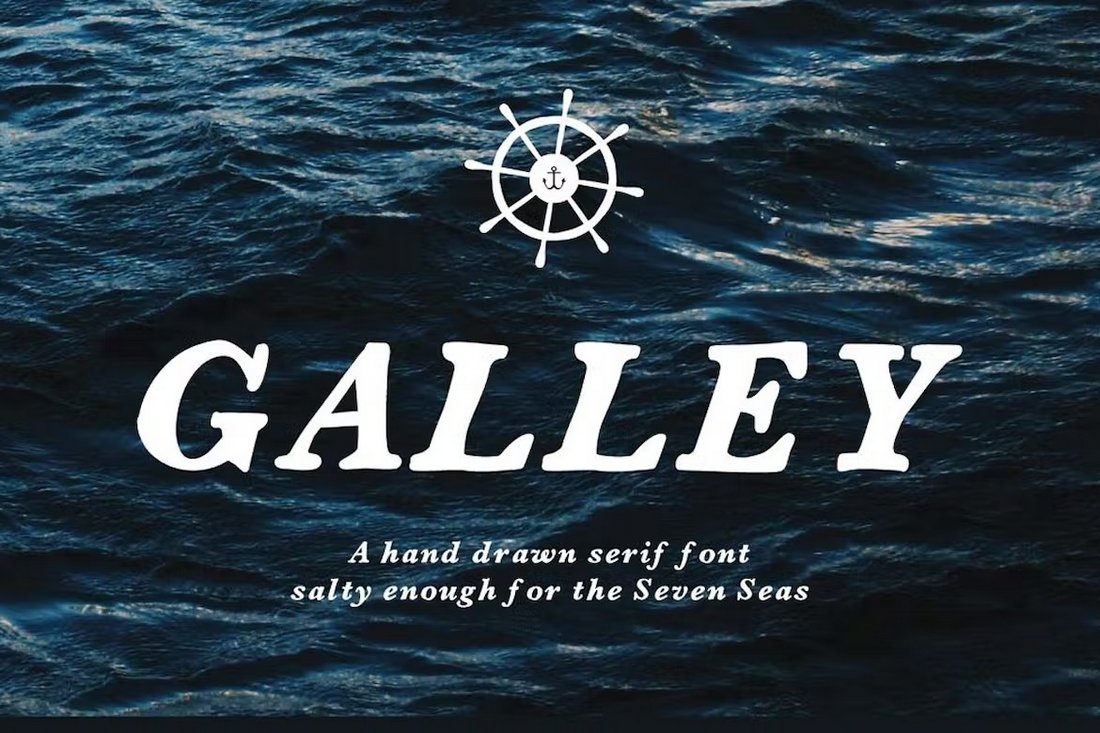 Galley - Nautische Segelschriftart