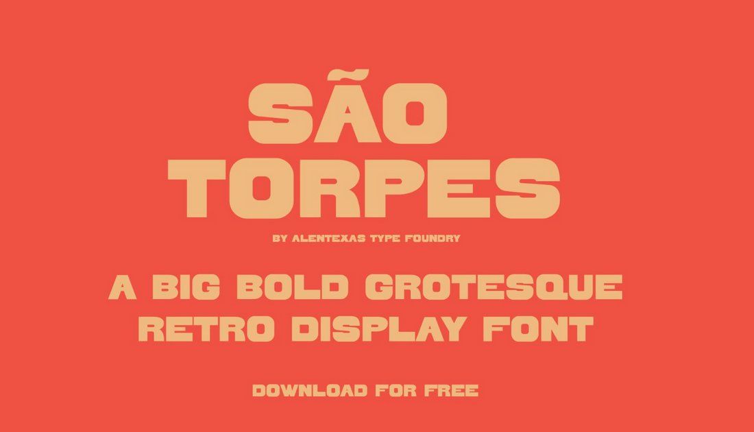 Sao Torpes - Kostenlose Seemanns-Schriftart