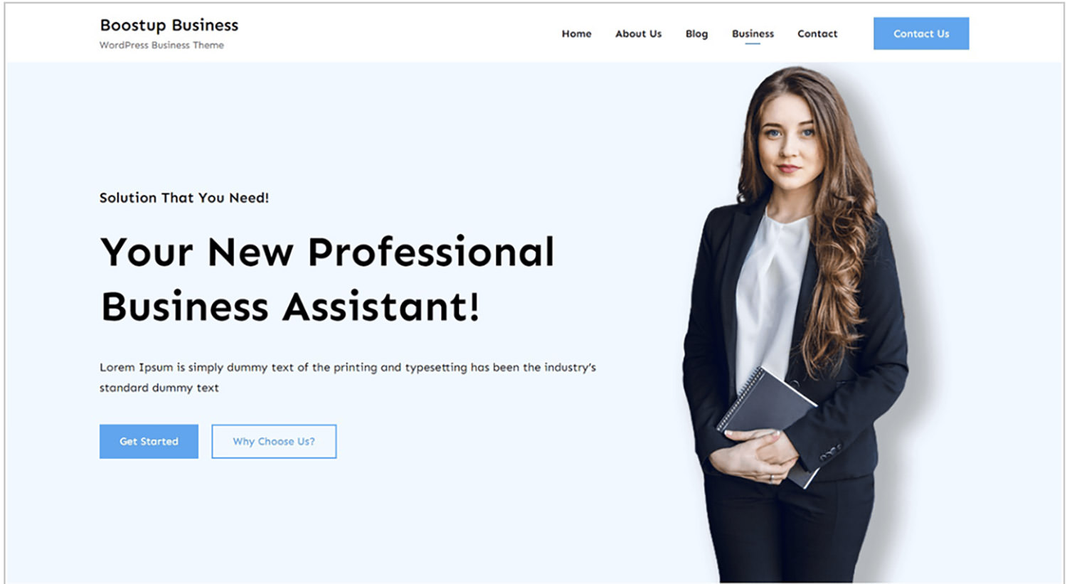BoostUp Business WordPress-Theme