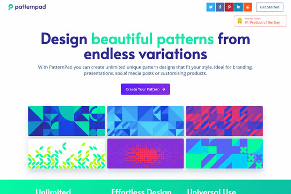 PatternPad Tiny CSS Tools für Webdesigner