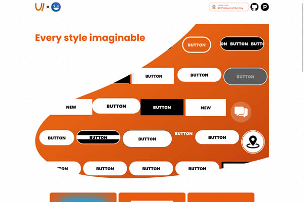 UI Buttons Tiny CSS Tools für Webdesigner