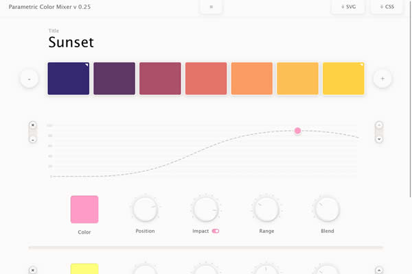Color Mixer Tiny CSS Tools für Webdesigner