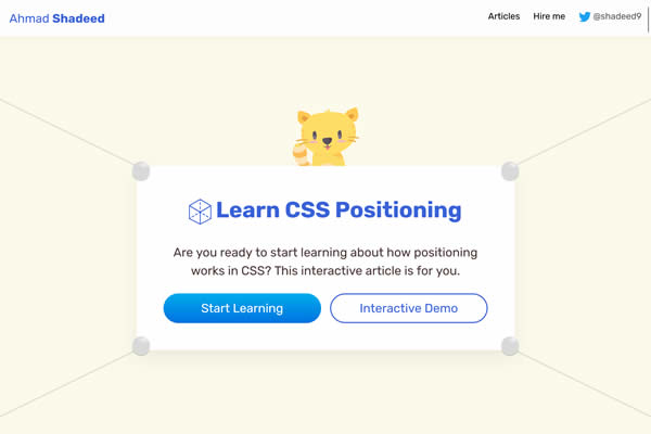 Learn CSS Positioning Tiny CSS Tools für Webdesigner