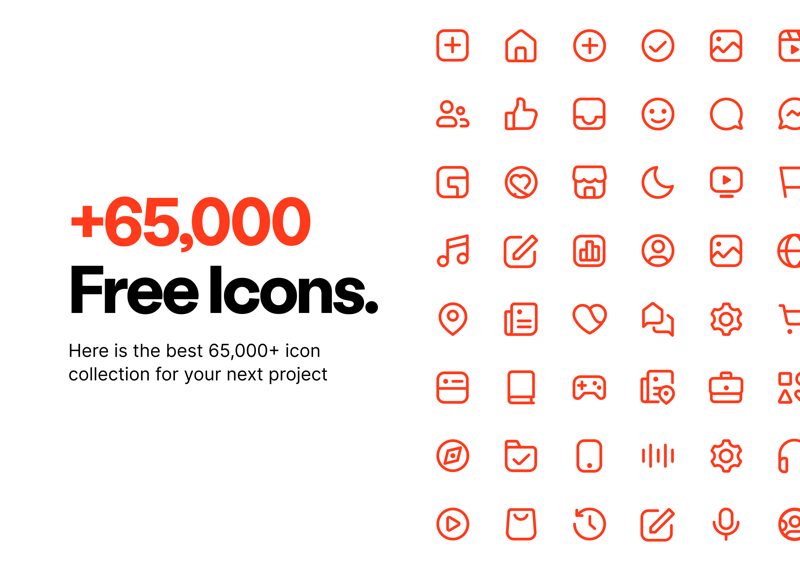 65,000+ Free Figma Icons