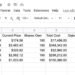 Stock track Google Sheets