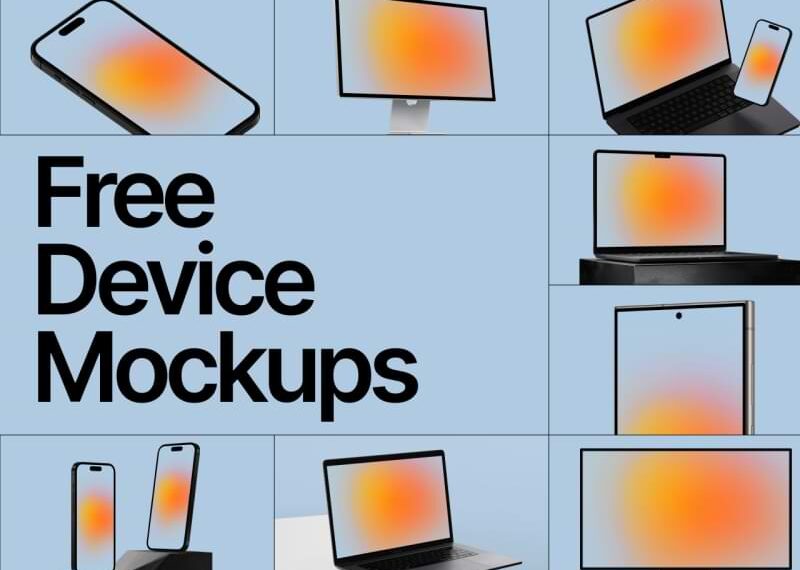 Free Devices Mockups for Figma