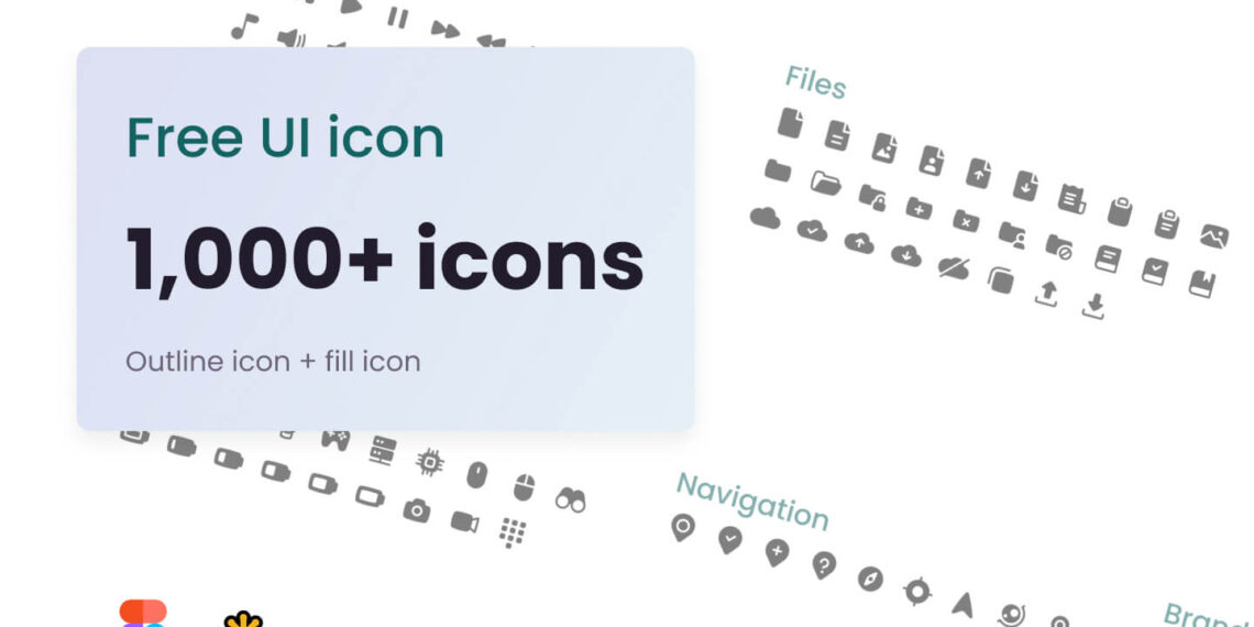 1,000+ Free UI Icons - Figma