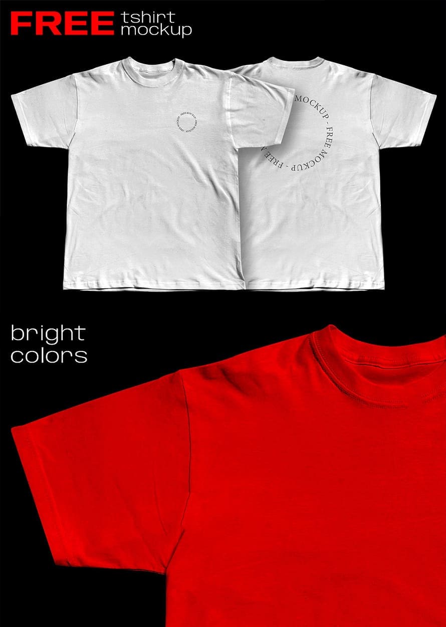 Perfektes T-Shirt-Mockup