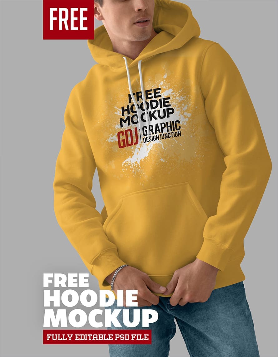 Kostenloses Hoodie-Mockup