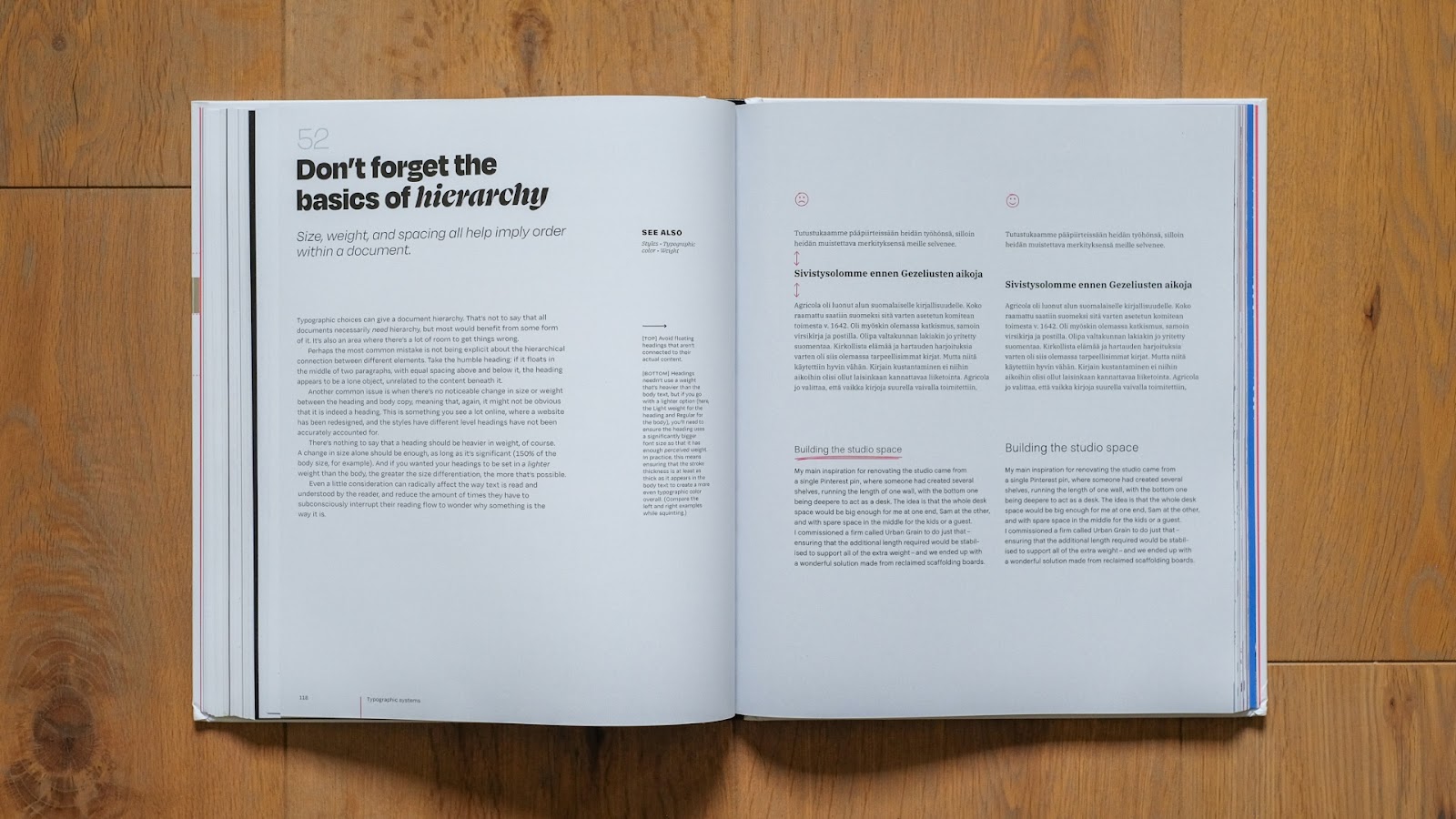 Photo of the Universal Principles of Typography book by Elliot Jay Stocks on Abduzeedo