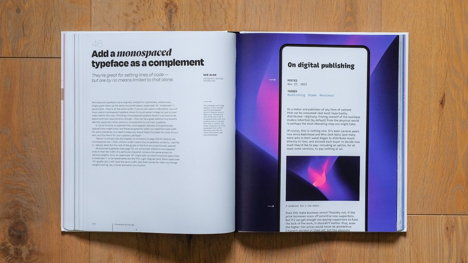 Photo of the Universal Principles of Typography book by Elliot Jay Stocks on Abduzeedo