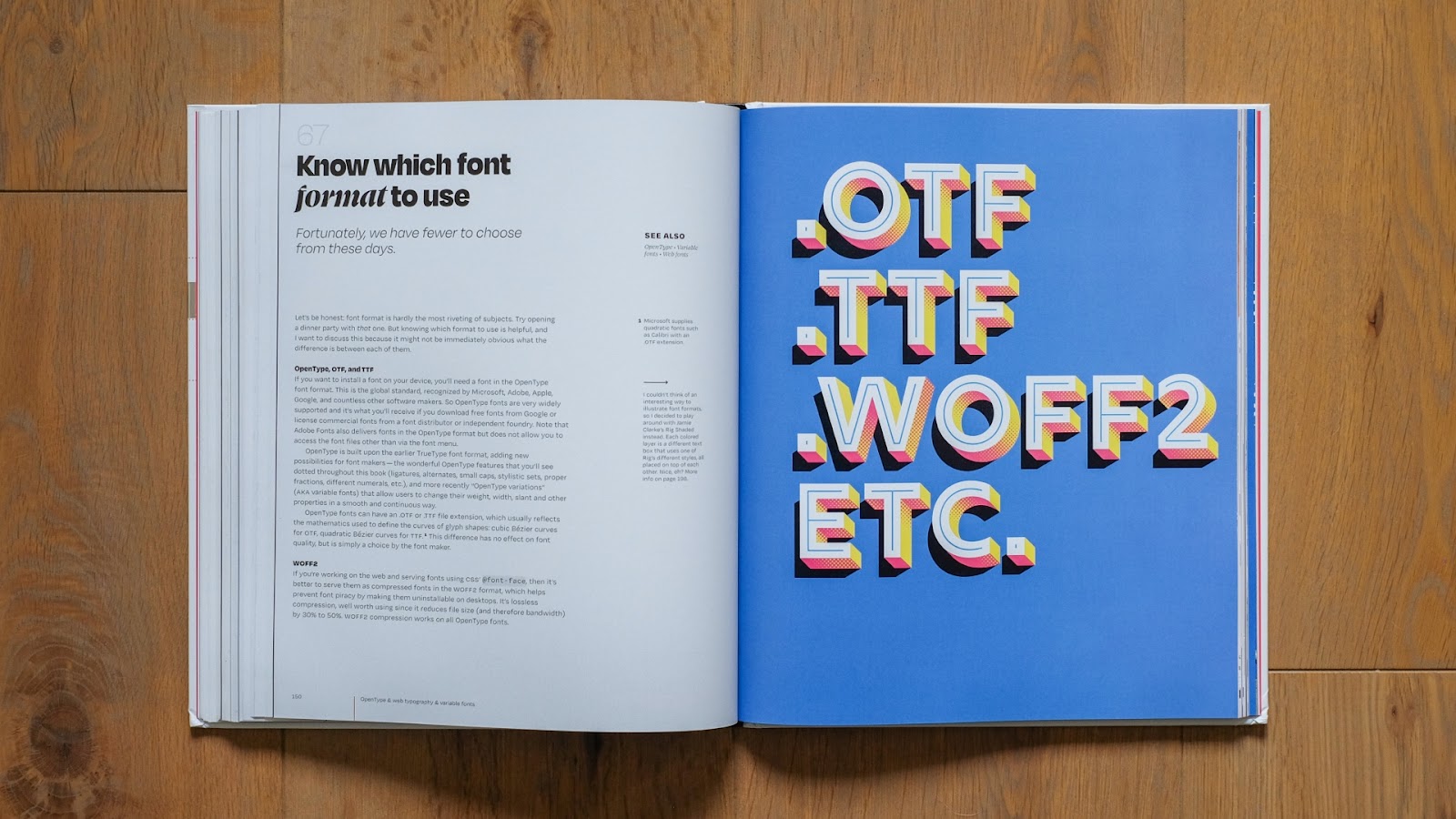 Photo of the Universal Principles of Typography book by Elliot Jay Stocks on Abduzeedo