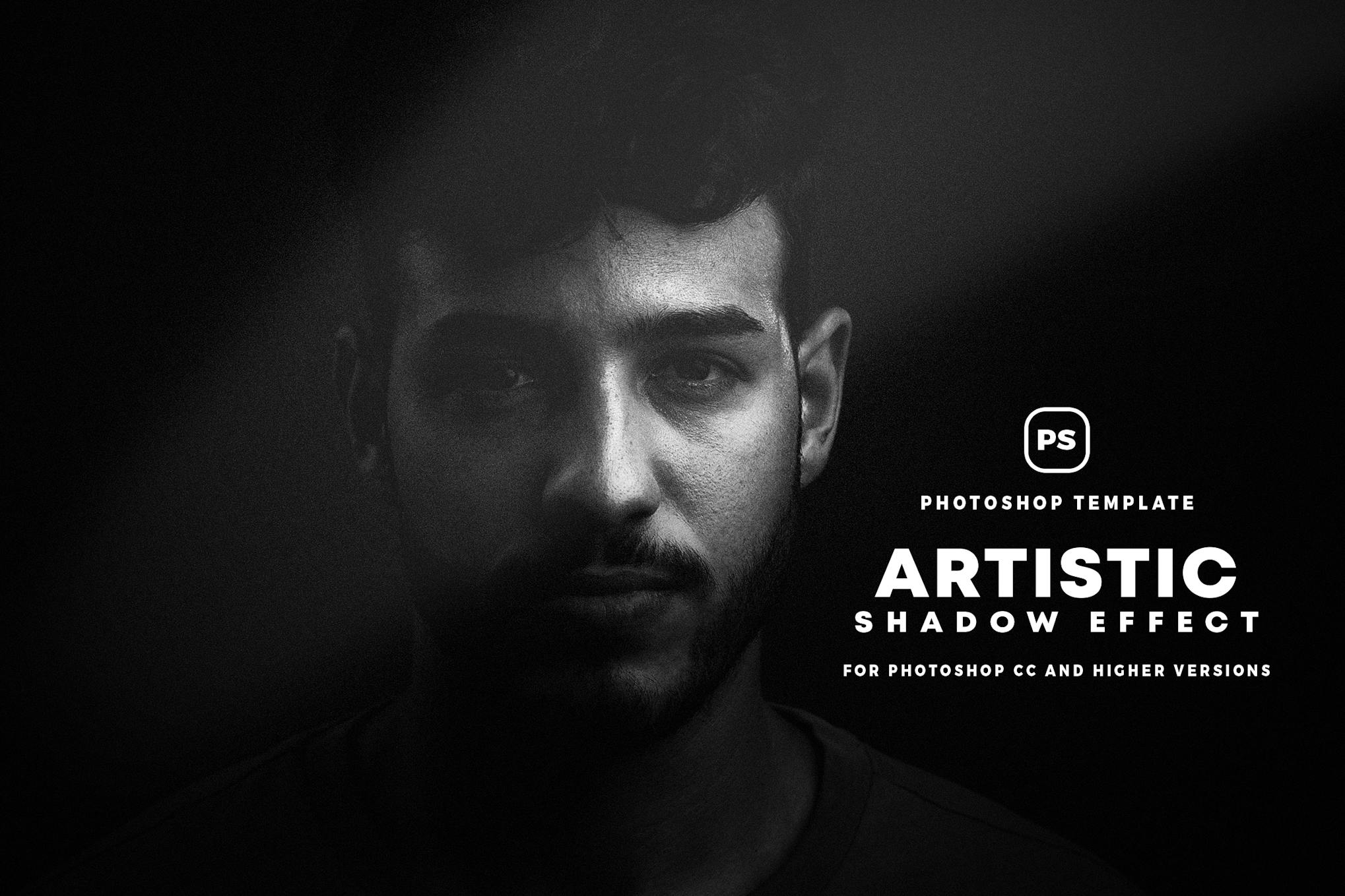 Minimal Artistic Shadow Effect PSD