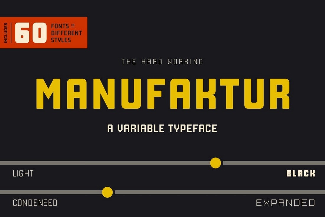 Manufaktur - Bold Fonts for Signs