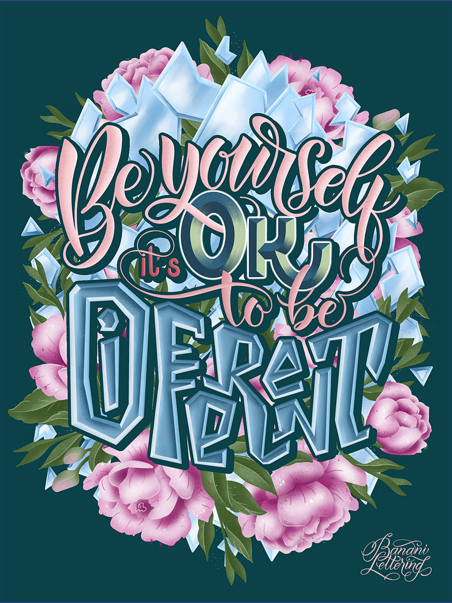 Bestes Typografie-Design