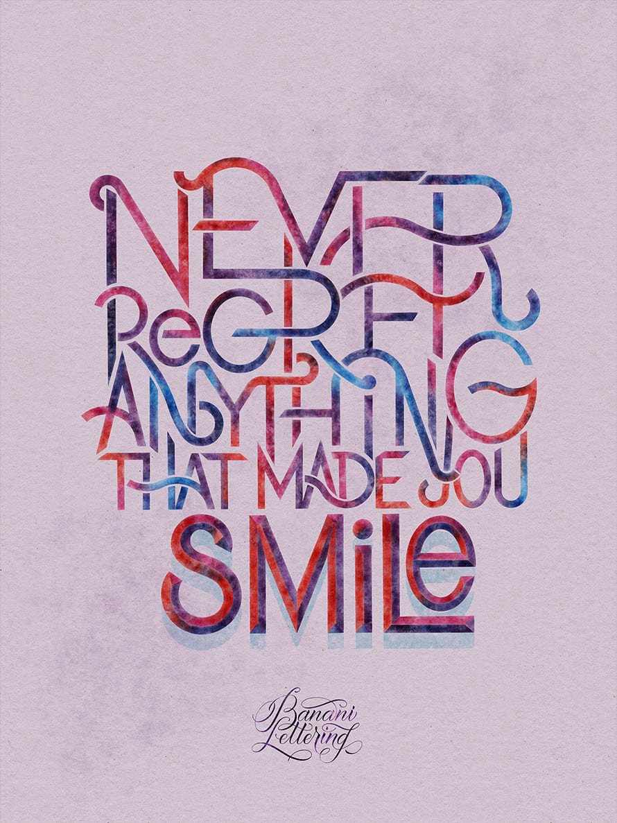 Bestes Typografie-Design