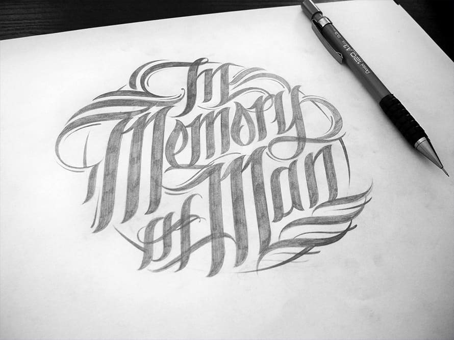 Bestes Typografie-Design