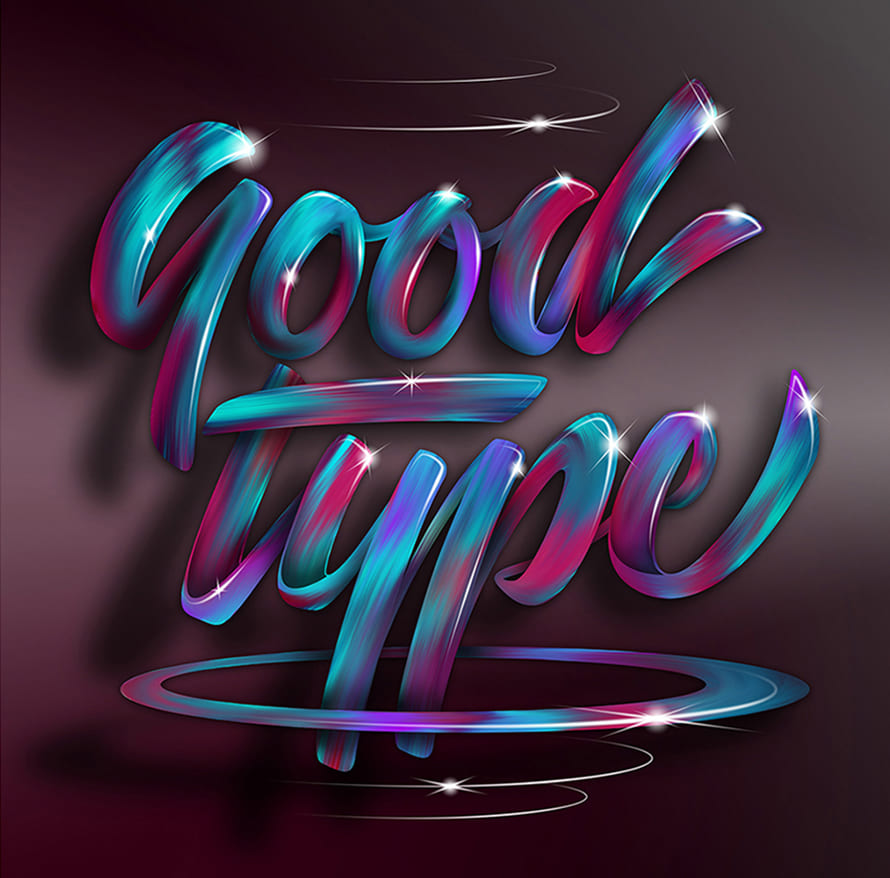 Bestes Typografie-Design