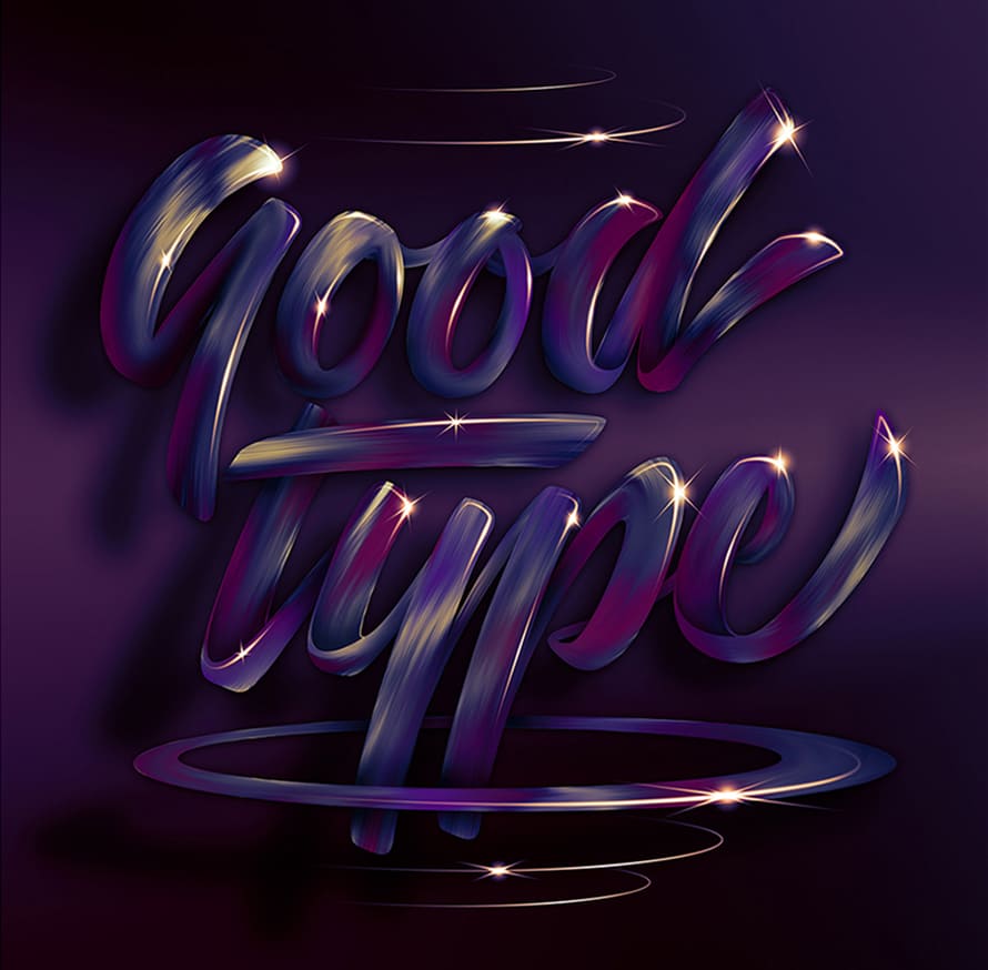 Bestes Typografie-Design